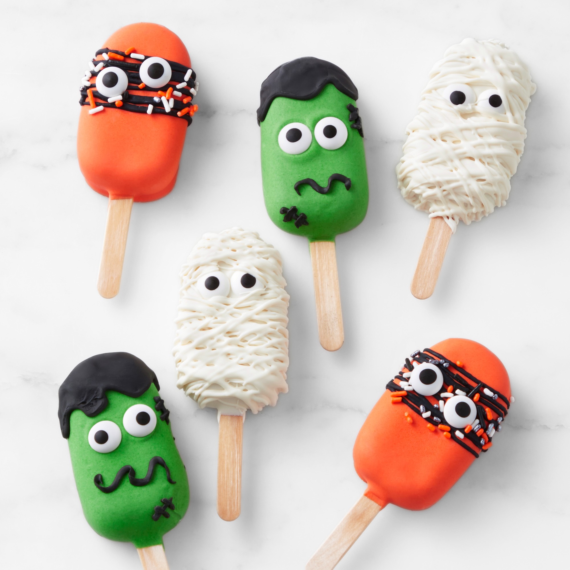 Halloween Cakesicles, Set of 6