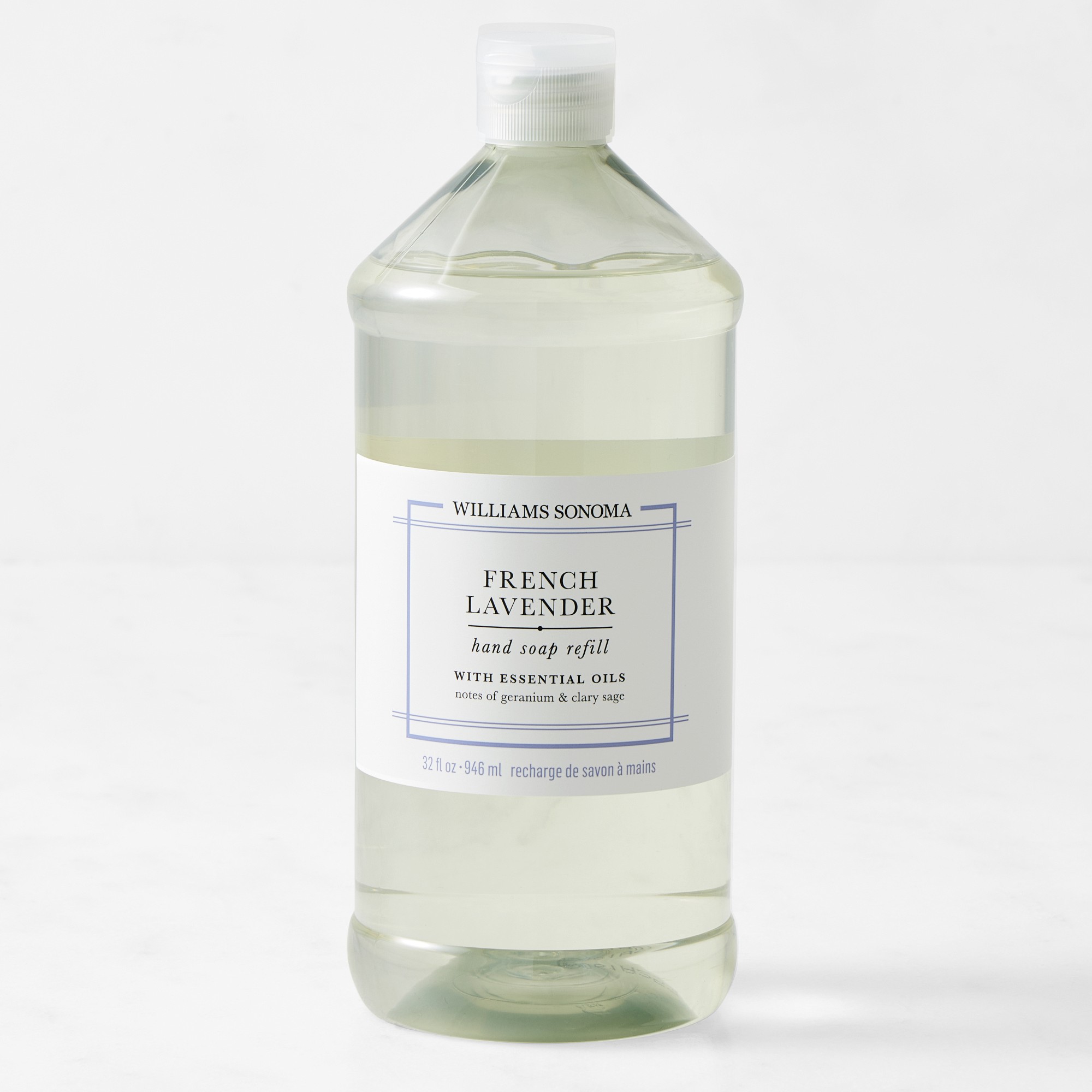 Williams Sonoma French Lavender Hand Soap Refill, 32oz.