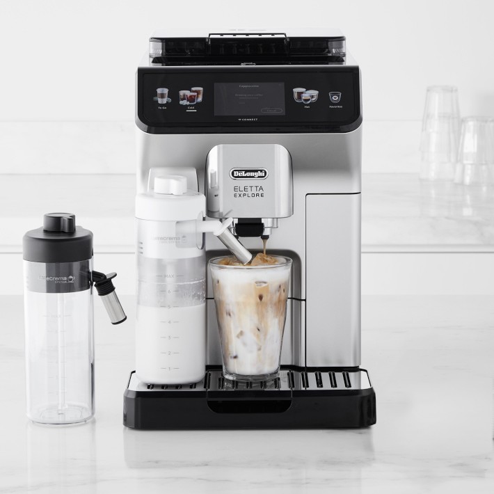 De&#39;Longhi Eletta Explore Fully Automatic Espresso Machine with Cold Brew