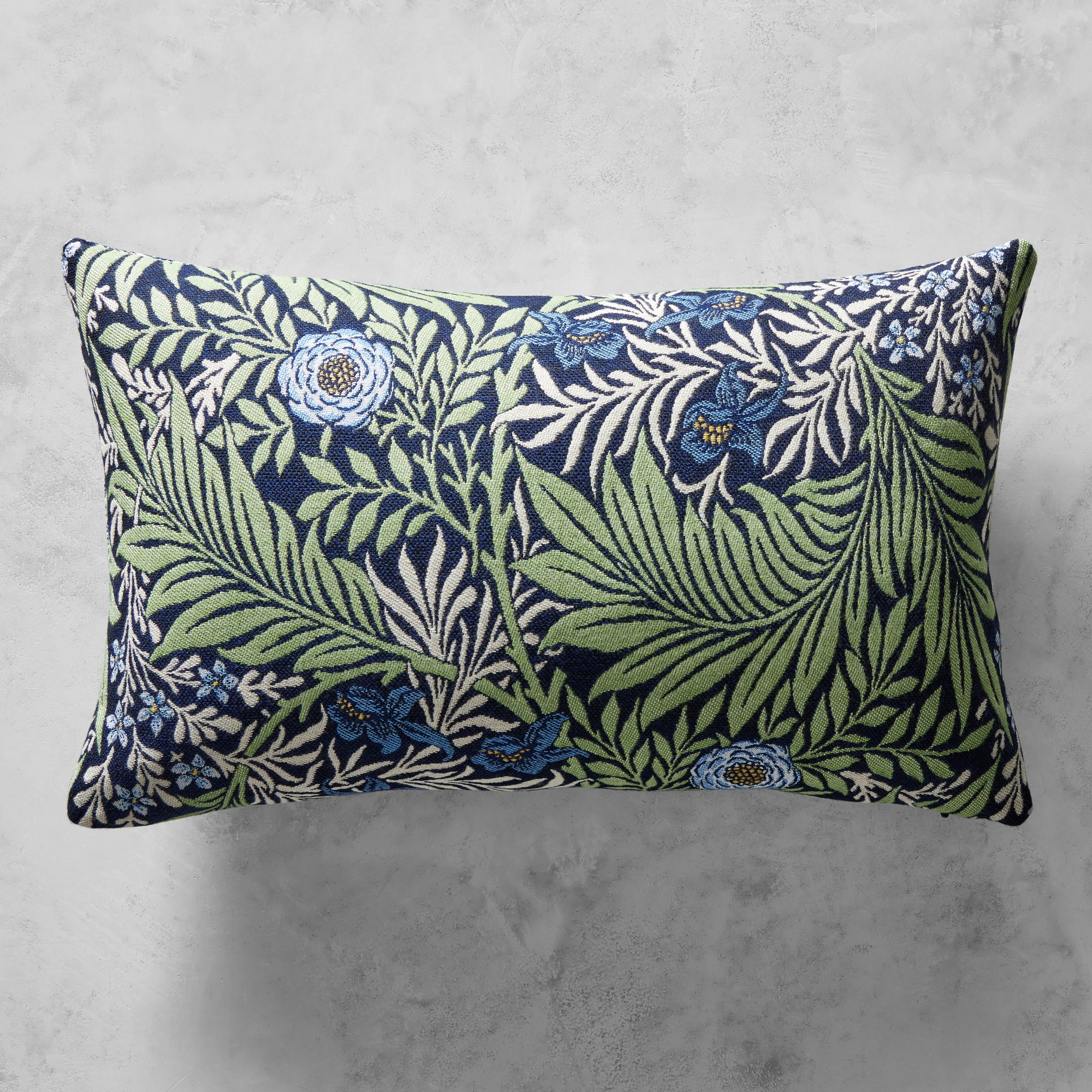 Williams Sonoma Home x Morris & Co. Reversible Performance Pillow Cover, Larkspur