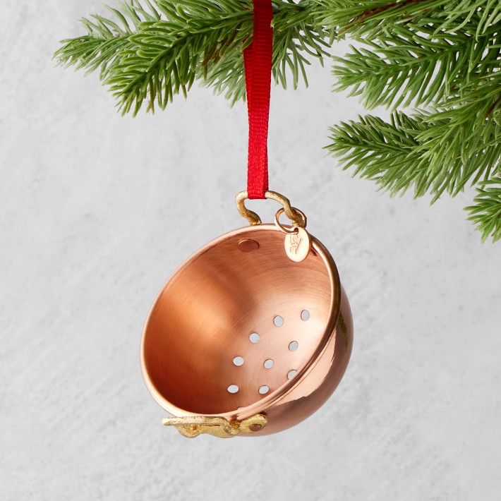 Williams Sonoma Copper Kitchen Ornament Collection