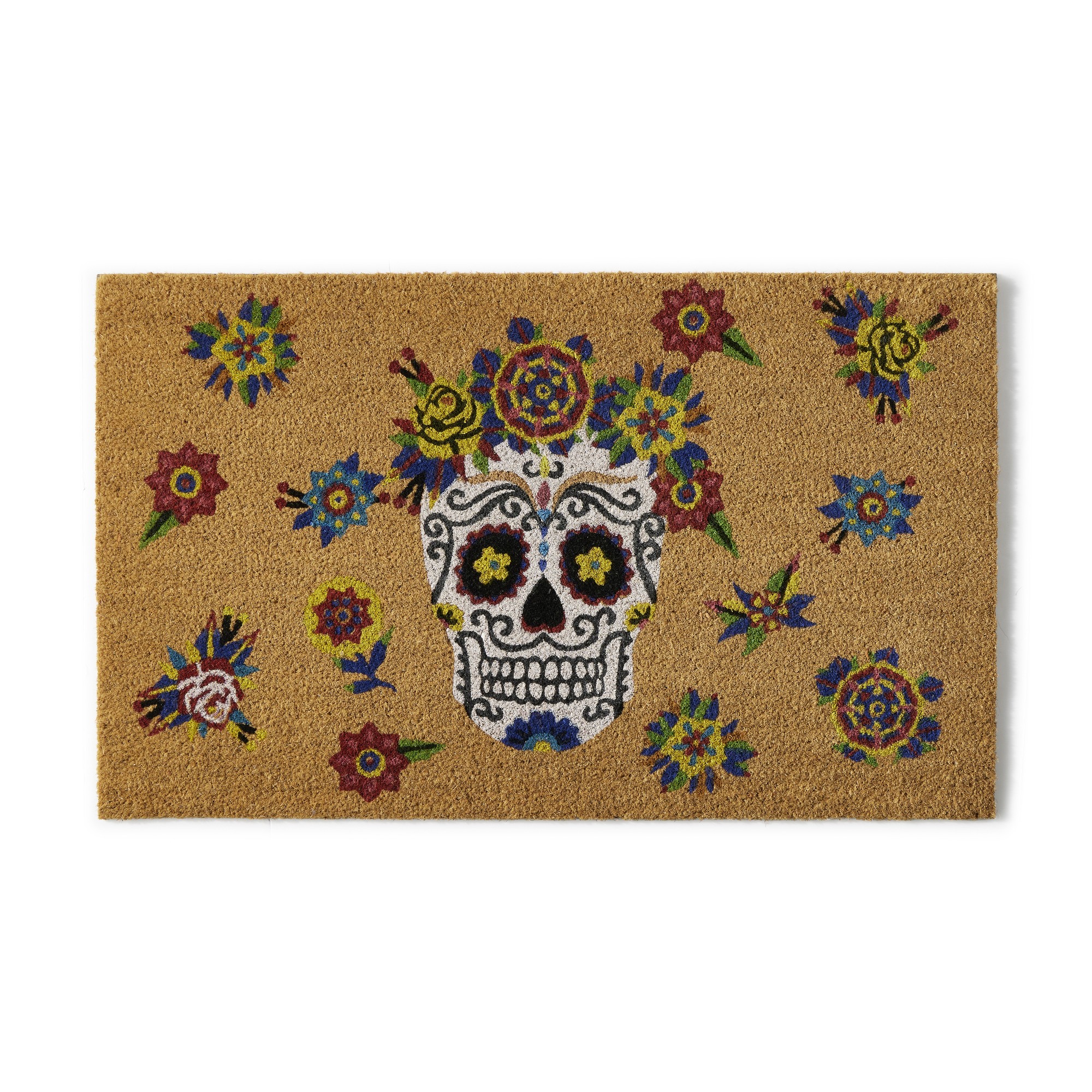 Williams Sonoma Day of the Dead Doormat