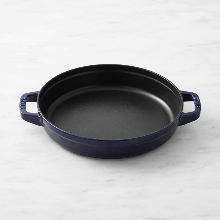 Staub Enameled Cast Iron Double-Handle Fry Pan, 10"