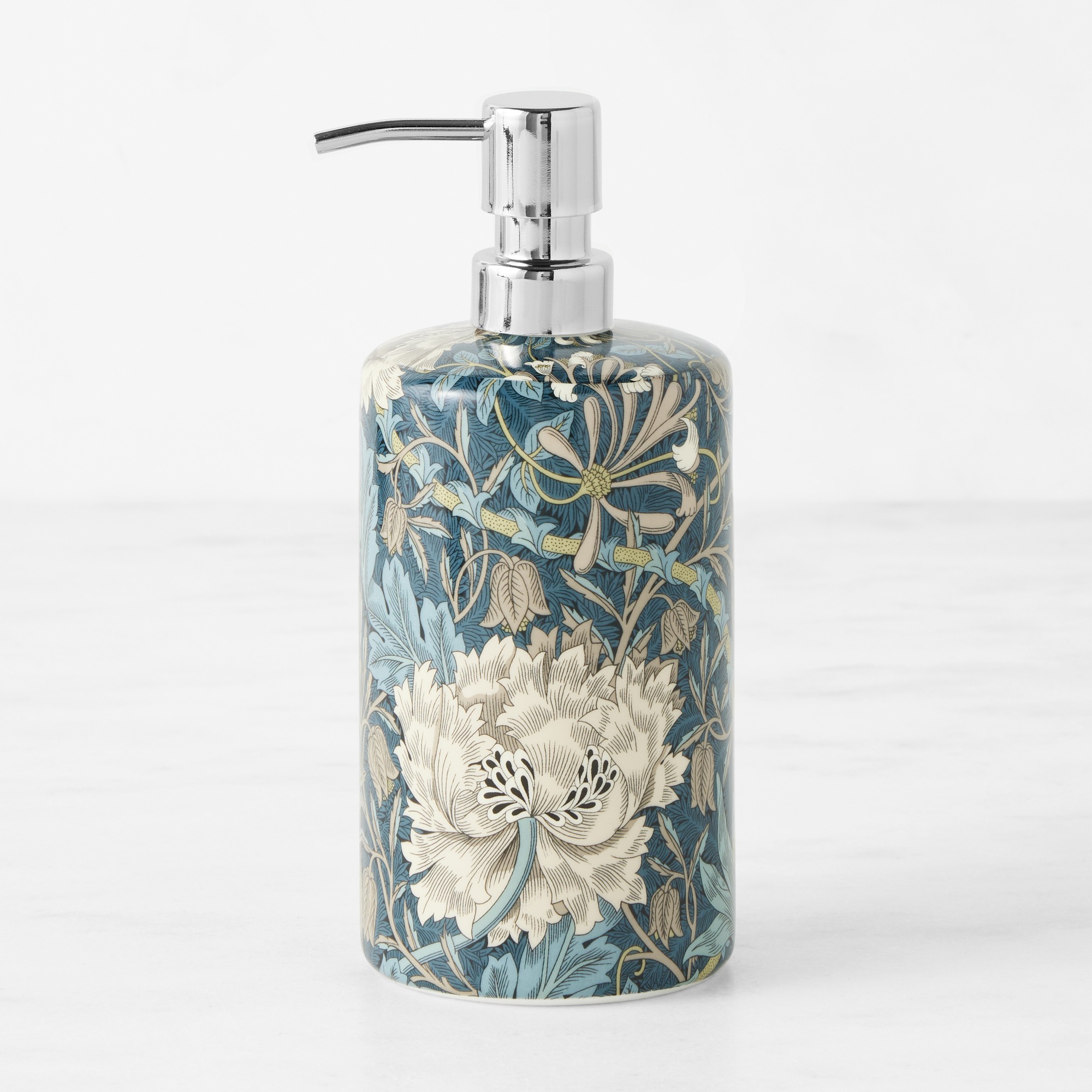 Williams Sonoma Home x Morris & Co. Honeysuckle Tulip Soap Dispenser