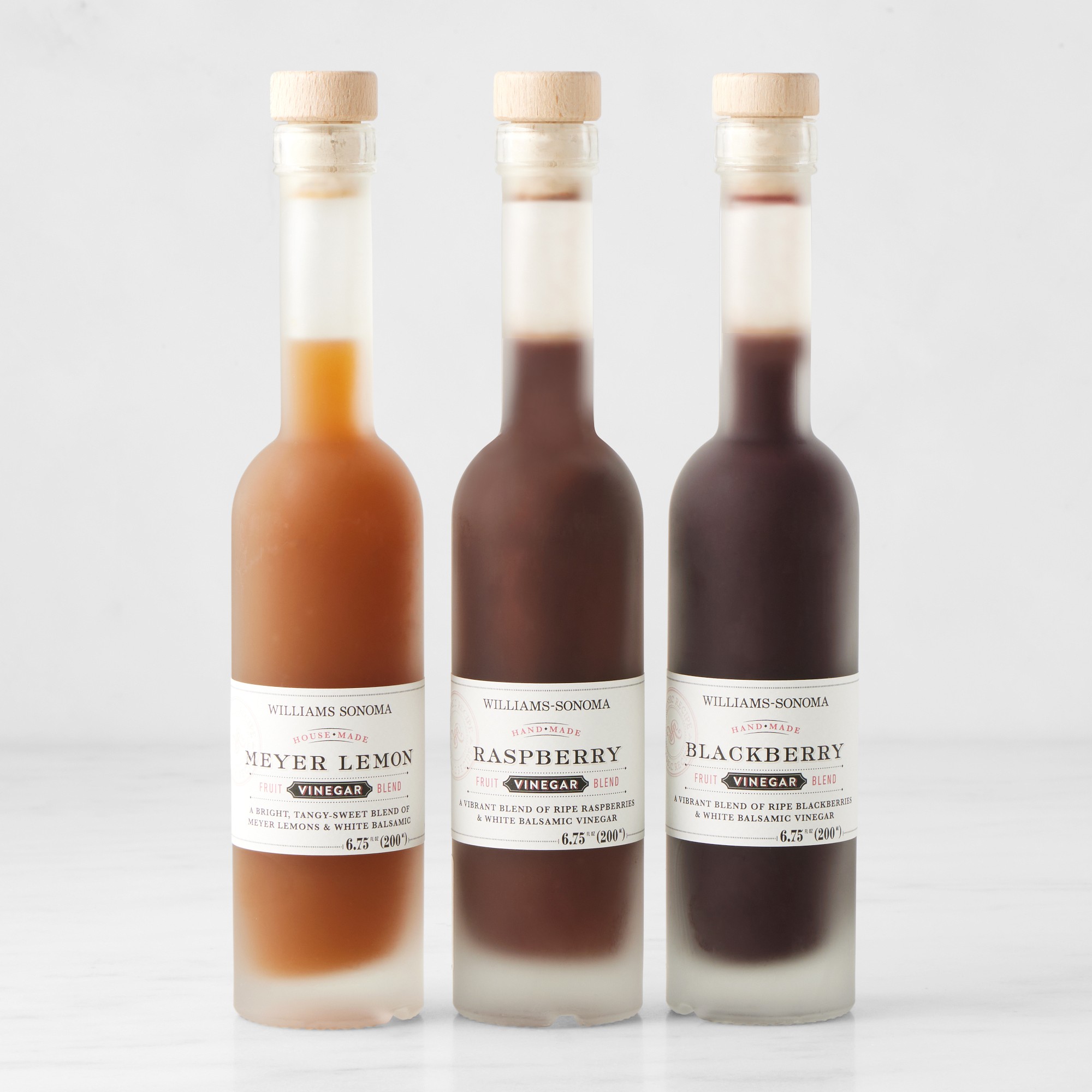 Williams Sonoma Fruit Blend Balsamic Vinegars Trio