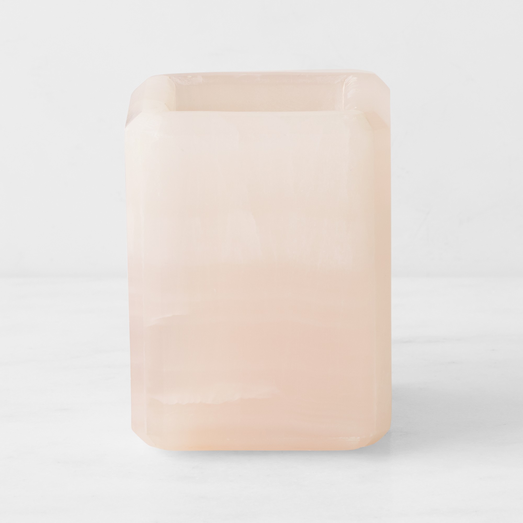 AERIN Pink Onyx Toothbrush Holder