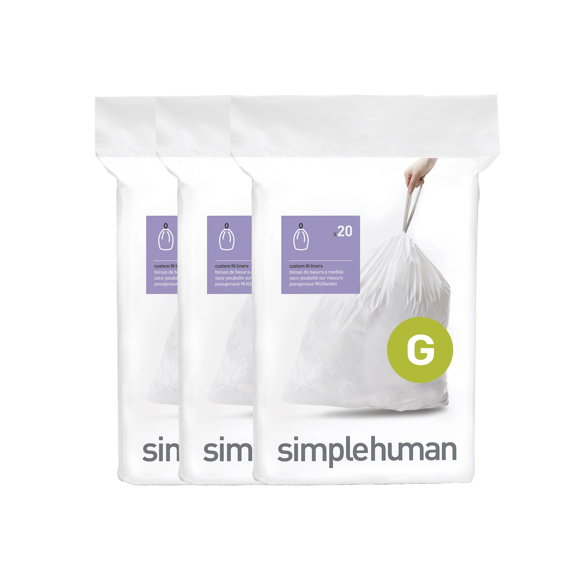 simplehuman™ () Custom Fit Liners