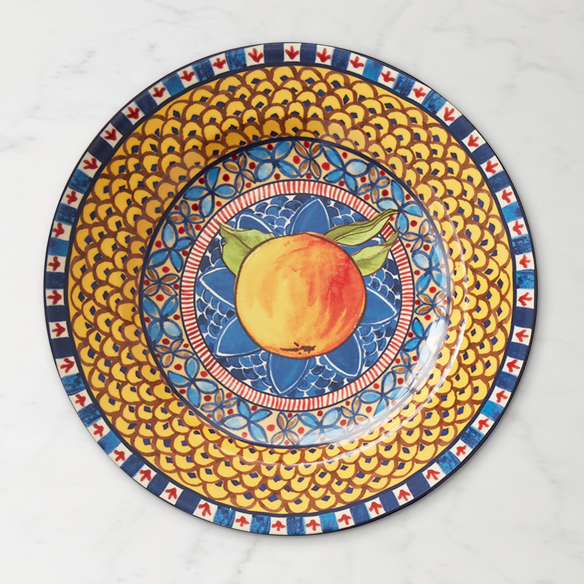 Sicily Ceramic Mixed Salad Plates