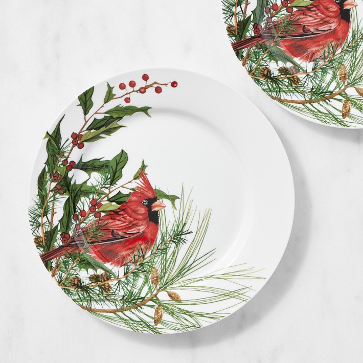 Cardinal christmas dishes best sale