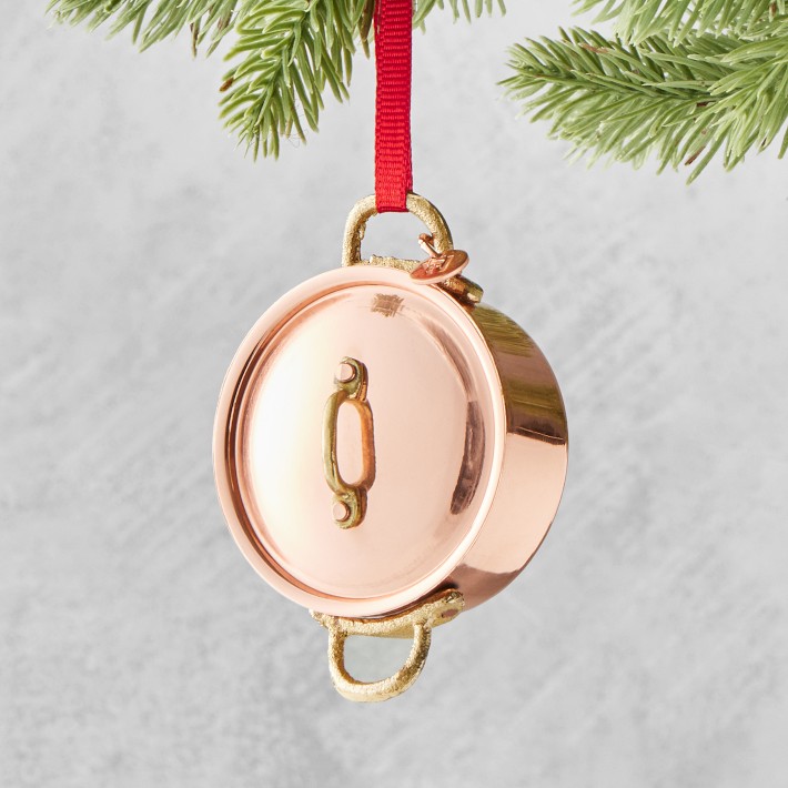 Williams Sonoma Copper Kitchen Ornament Collection