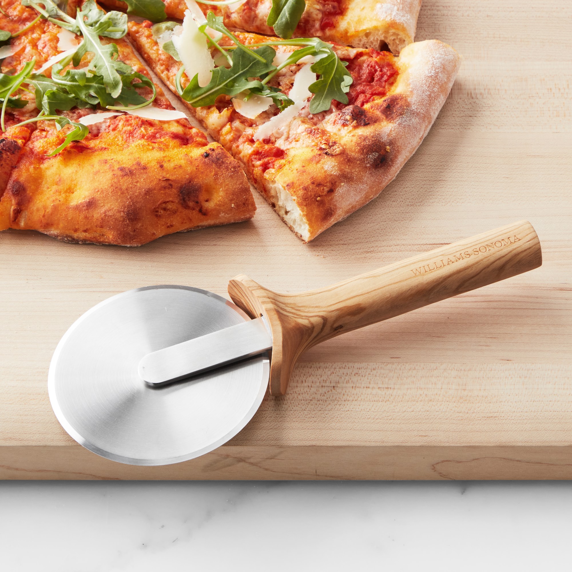 Williams Sonoma Olivewood Pizza Wheel