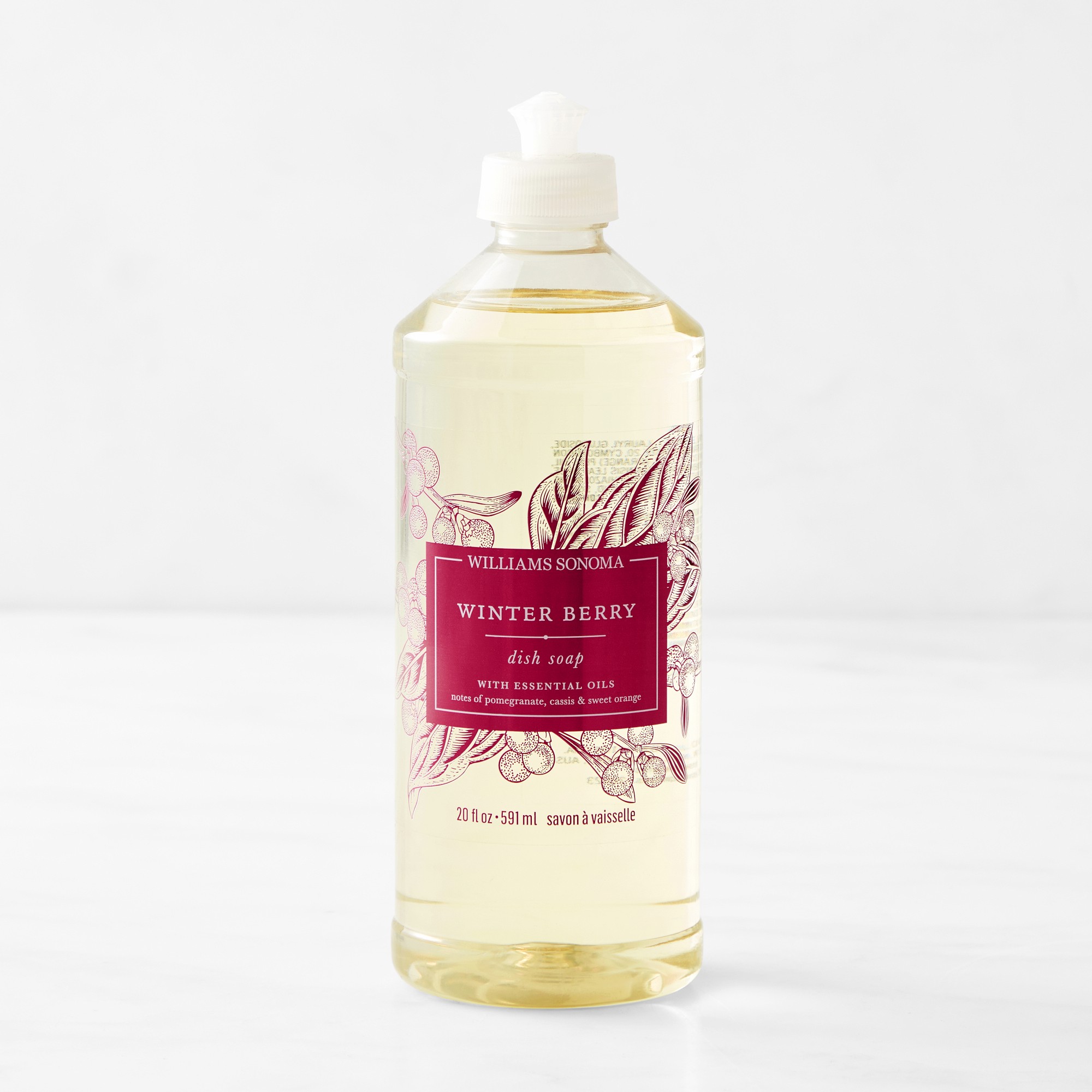 Williams Sonoma Winter Berry Dish Soap