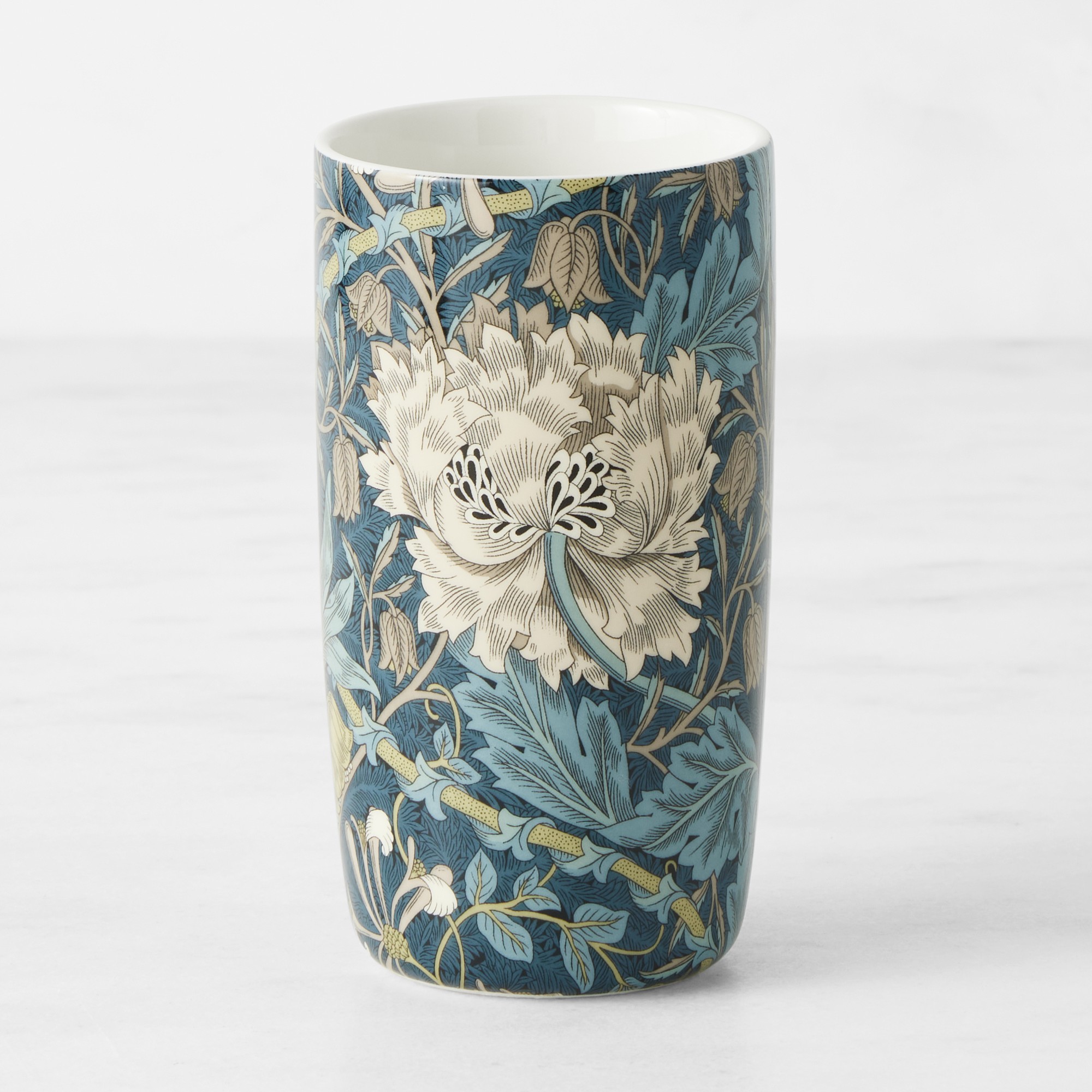 Williams Sonoma Home x Morris & Co. Honeysuckle Tulip Toothbrush Holder