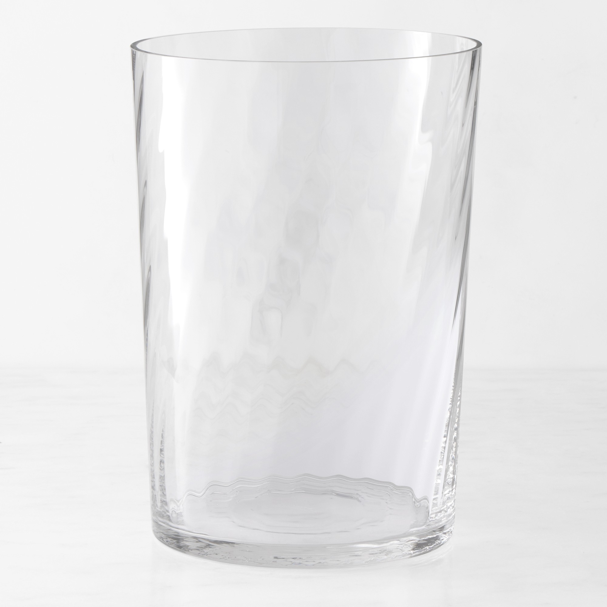 AERIN Spiral Glass Waste Basket