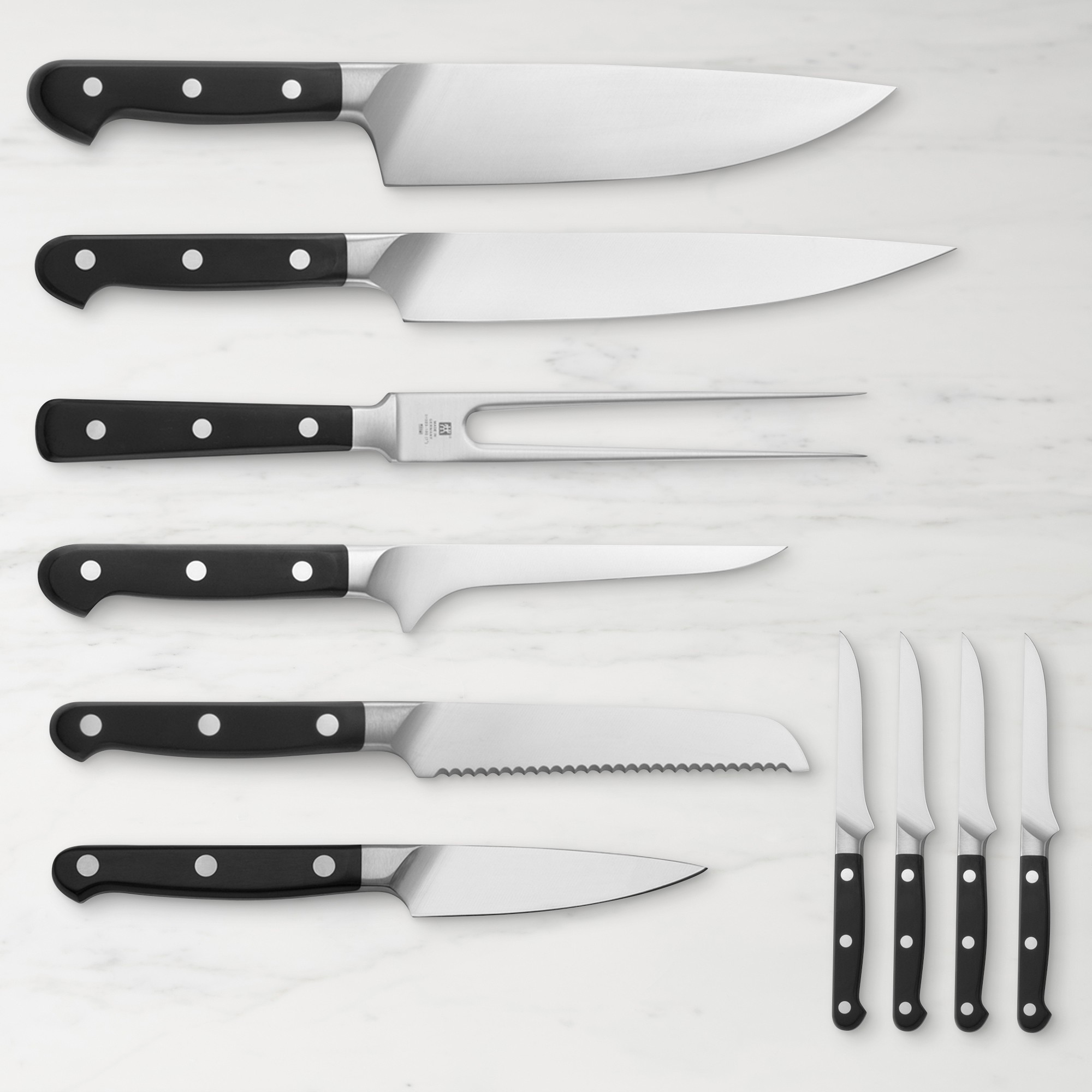 Zwilling Pro Ultimate Knives, Set of 10