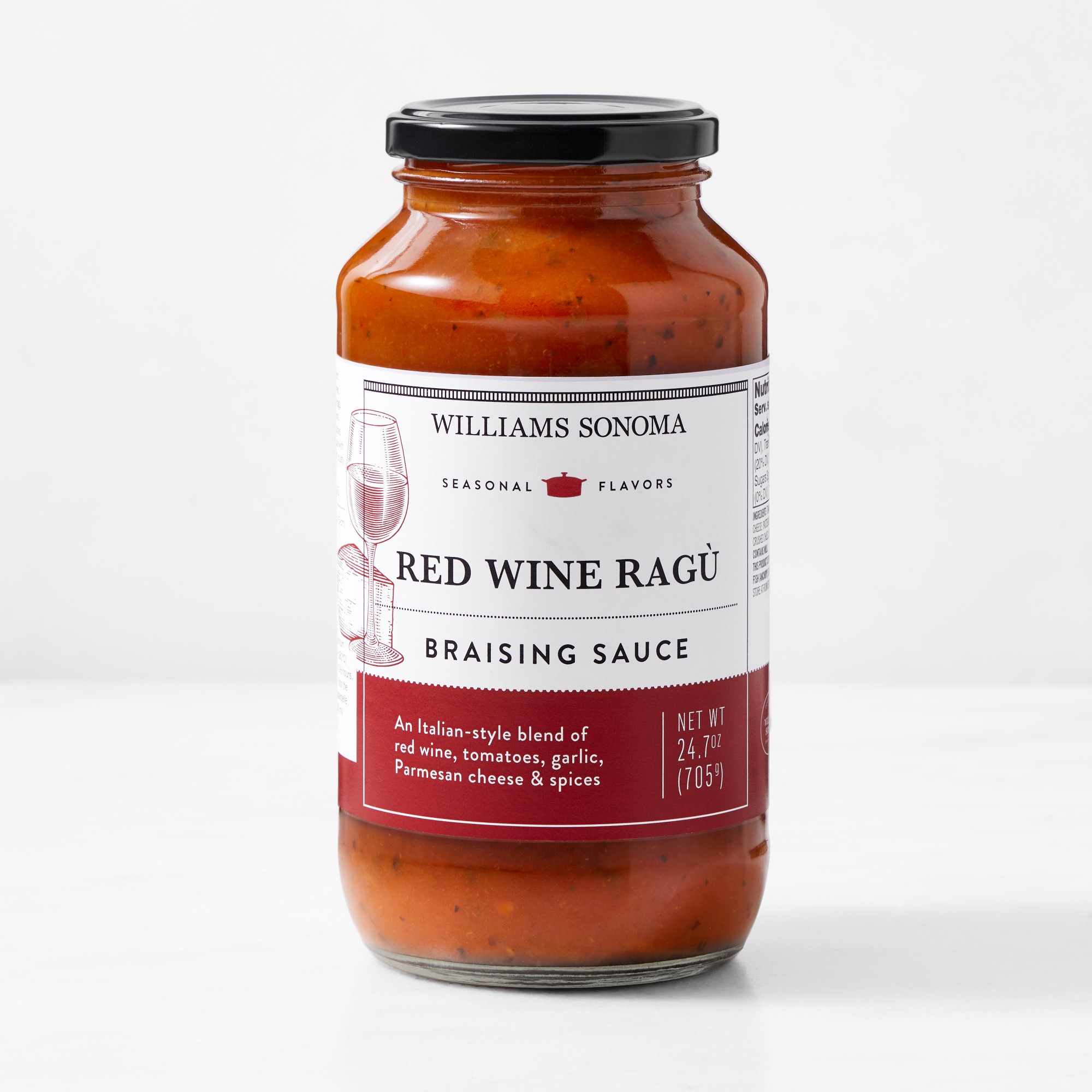 Williams Sonoma Braising Sauce, Red Wine Ragu