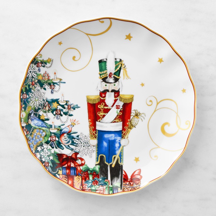 'Twas the Night Before Christmas Dinner Plates (Nutcracker)