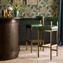 Emma Upholstered Counter &amp; Bar Stool