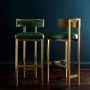 Emma Upholstered Counter &amp; Bar Stool