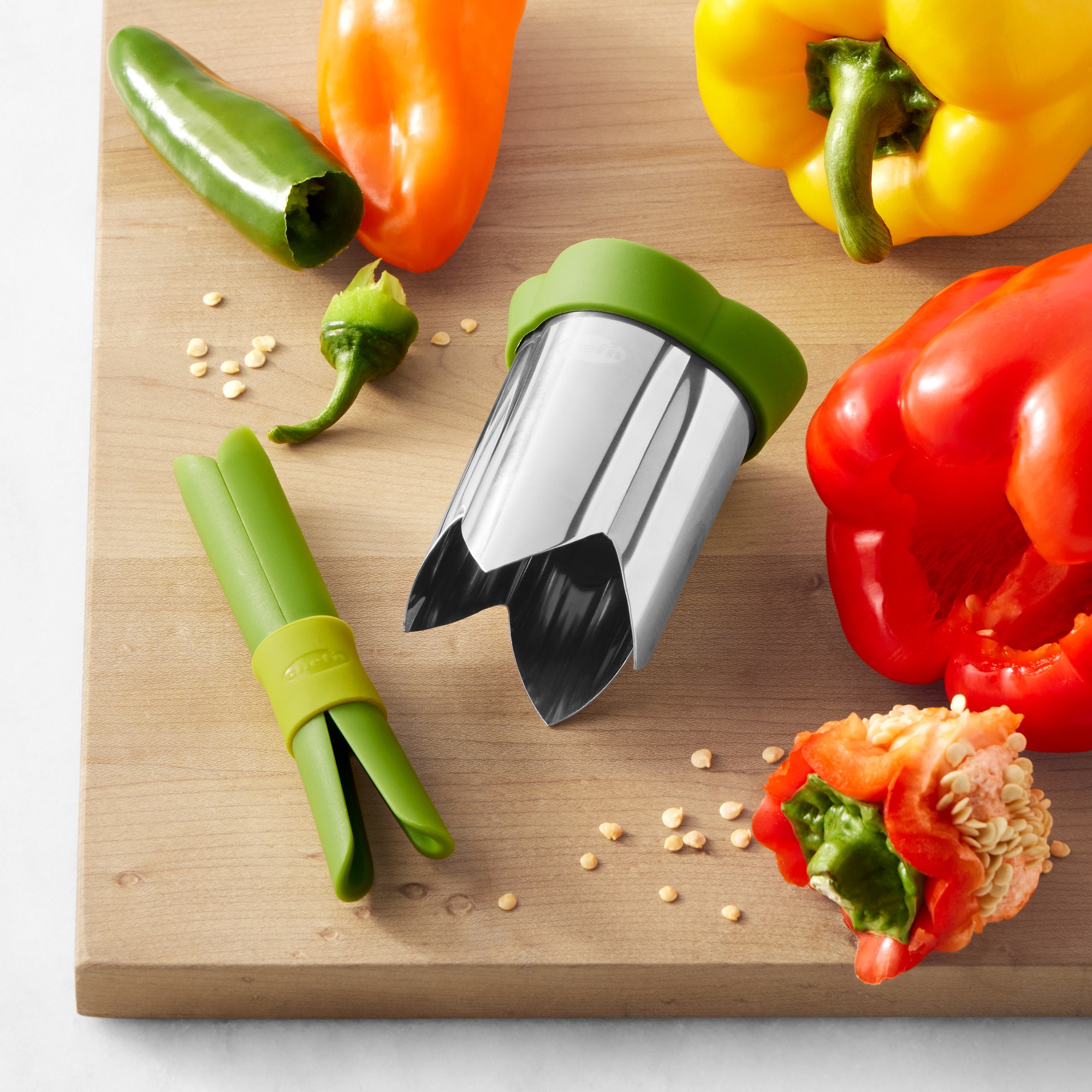 Chef'n Pepper Corer Set