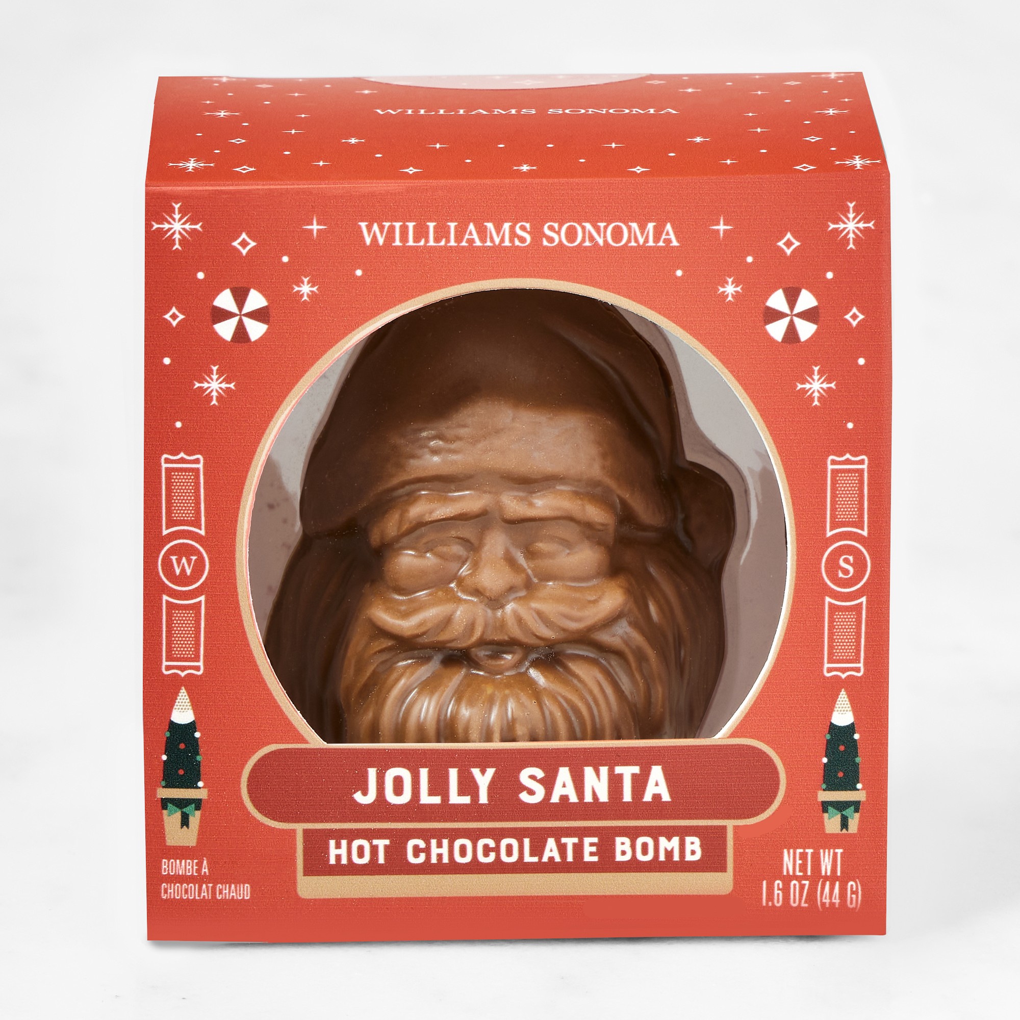 Santa Face Hot Chocolate Bomb