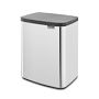 Bo Trash Can, 3.2 Gallon 12L, Brilliant Steel