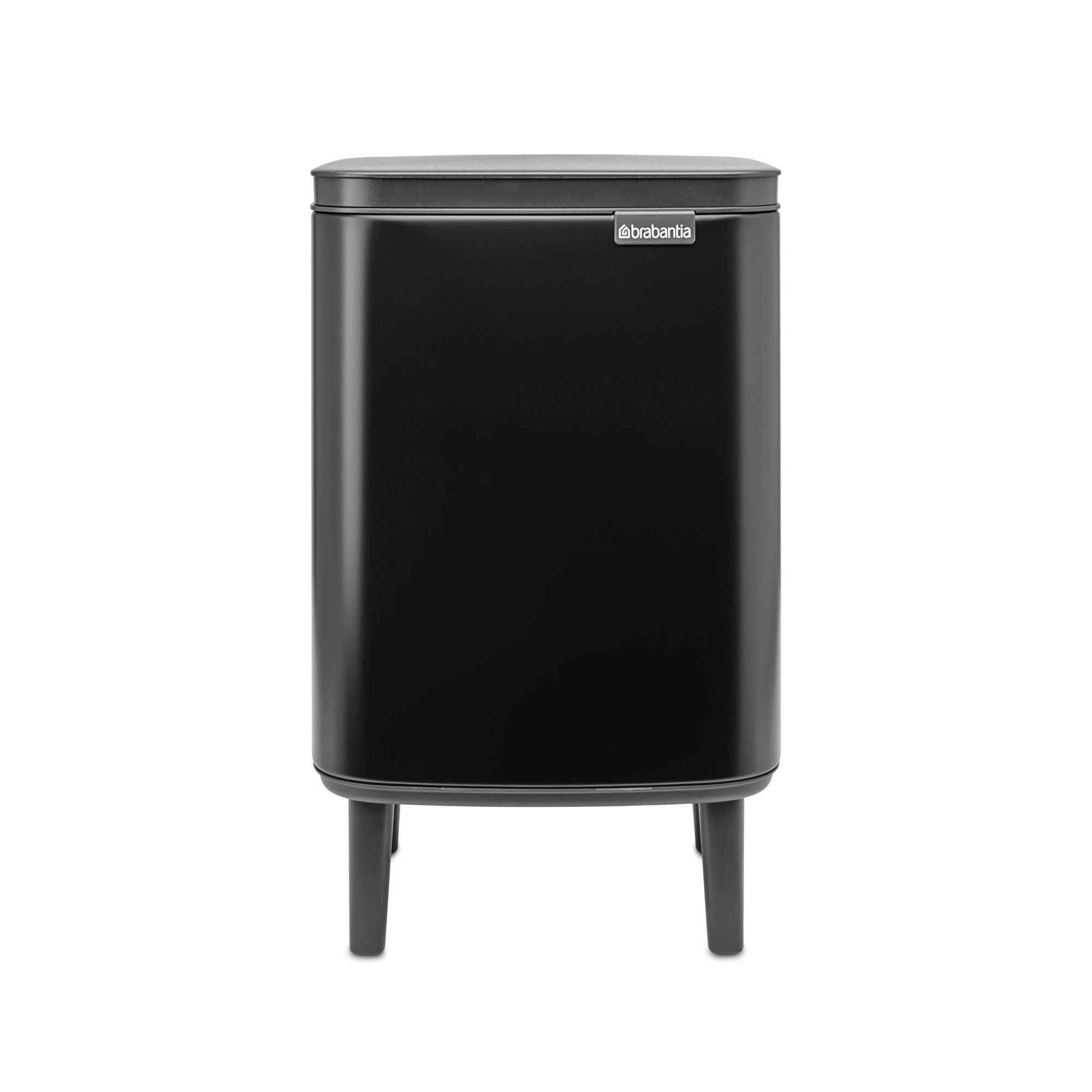 Brabantia Bo Touch Top Hi Single Compartment Trash Can, 1.8-Gallon