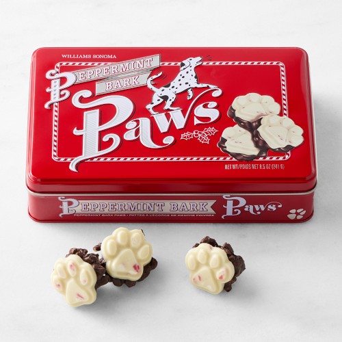 Williams Sonoma Peppermint Bark Paws