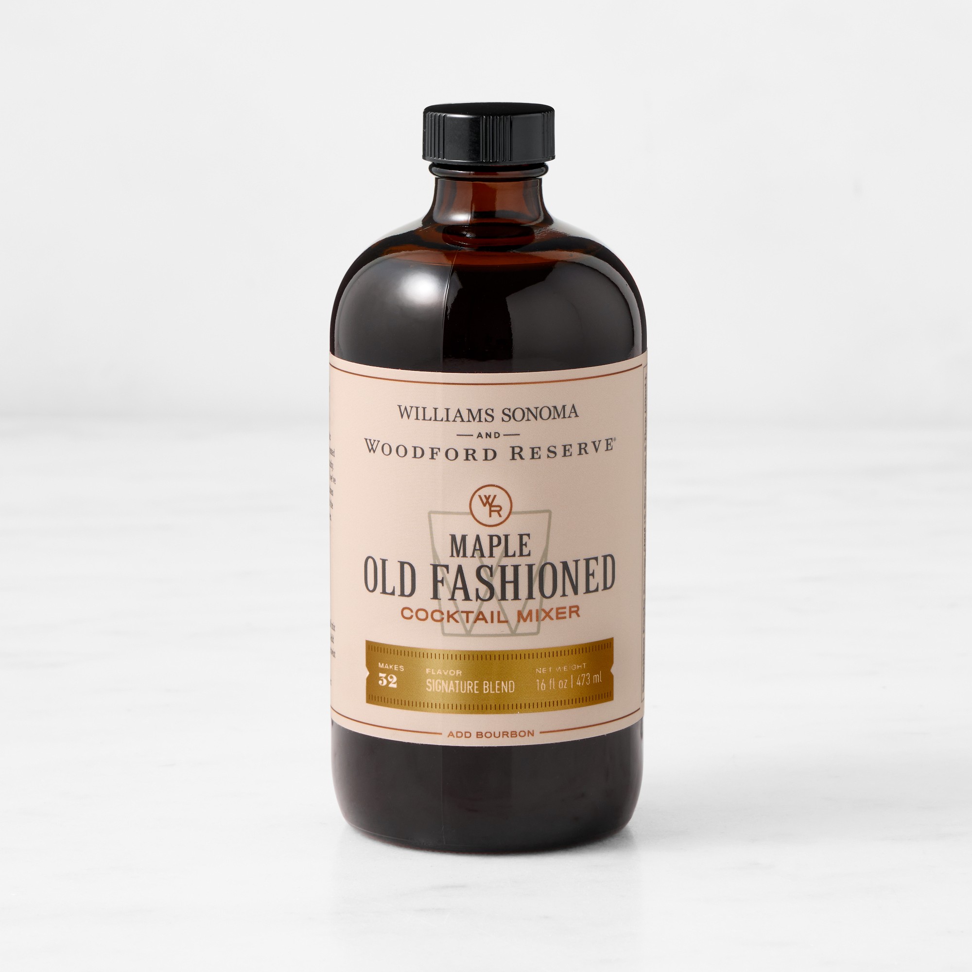 Woodford Reserve x Williams Sonoma Cocktail Mix, Maple Old Fashioned