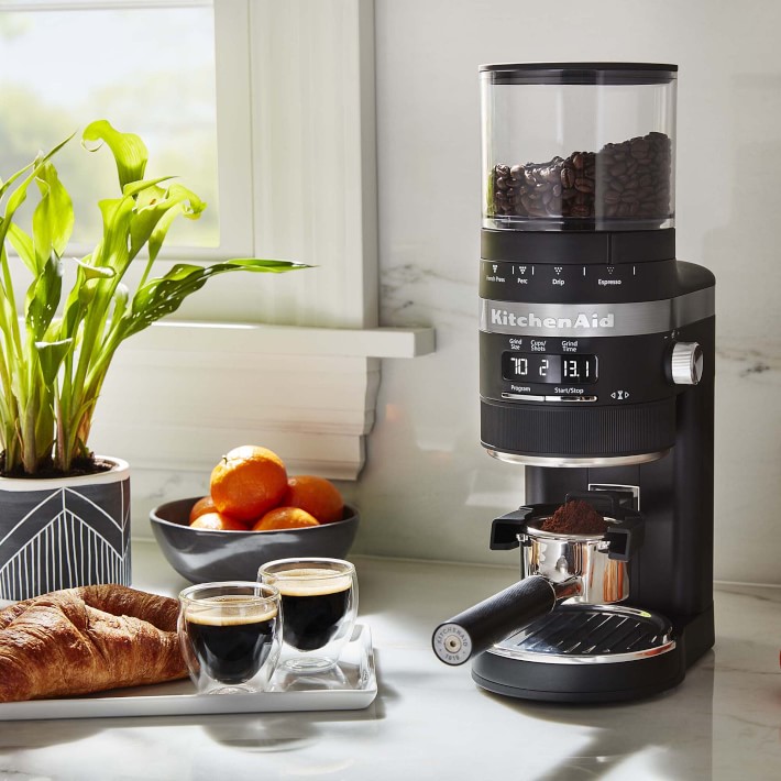 Kitchen offers aid, burr grinder