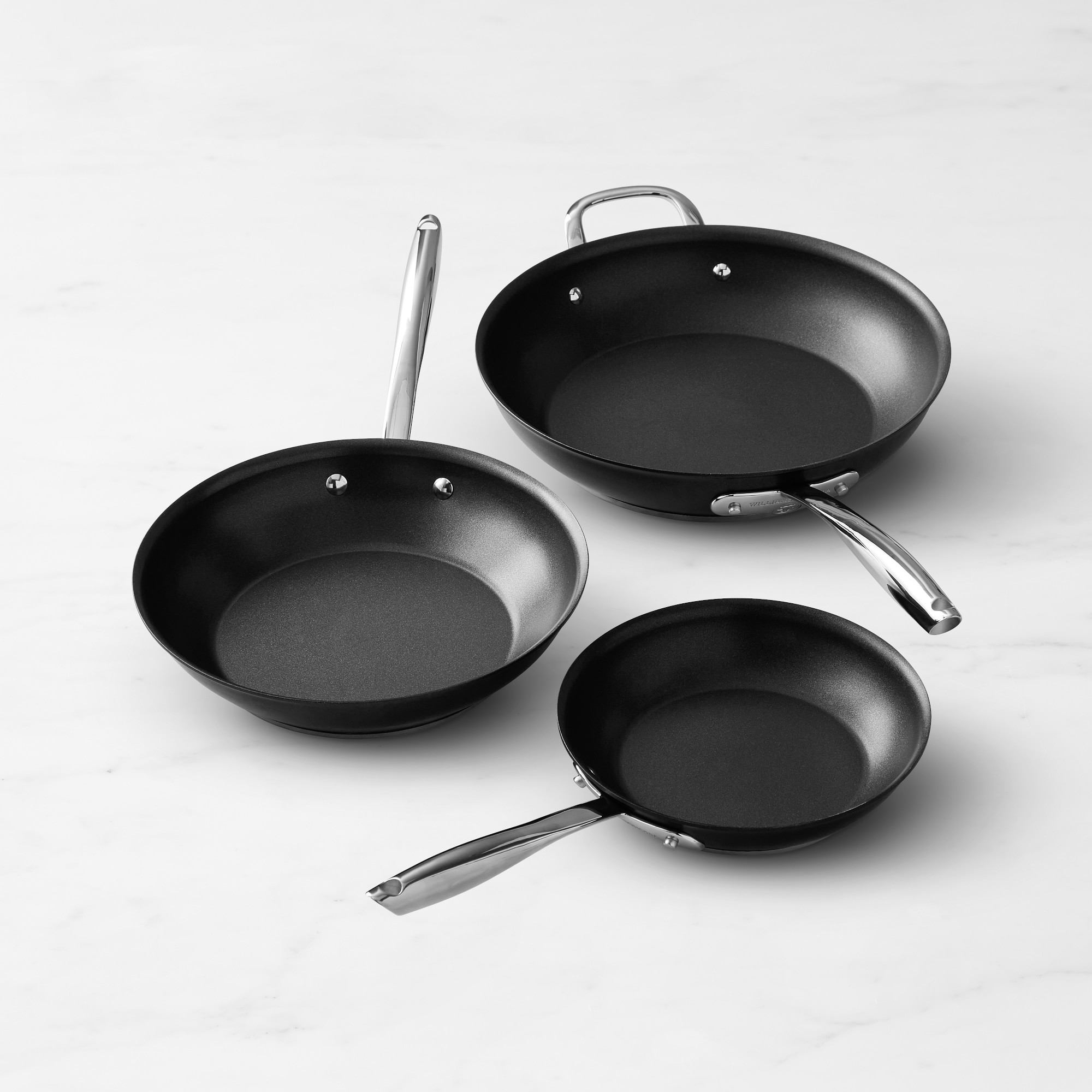 Williams Sonoma Thermo-Clad™ Nonstick 3-Piece Fry Set