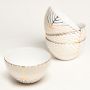 ANNA New York Talianna Lily Pad Bowls, Set of 4