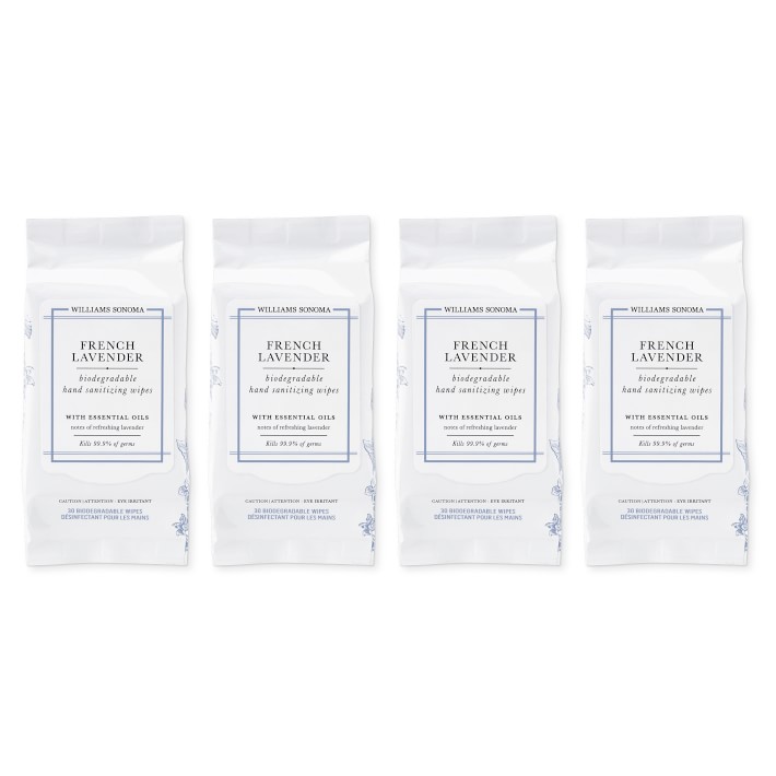 Williams Sonoma French Lavender Hand Sanitizer Wipes