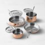 Williams Sonoma Thermoclad Copper 7-Piece Cookware Set