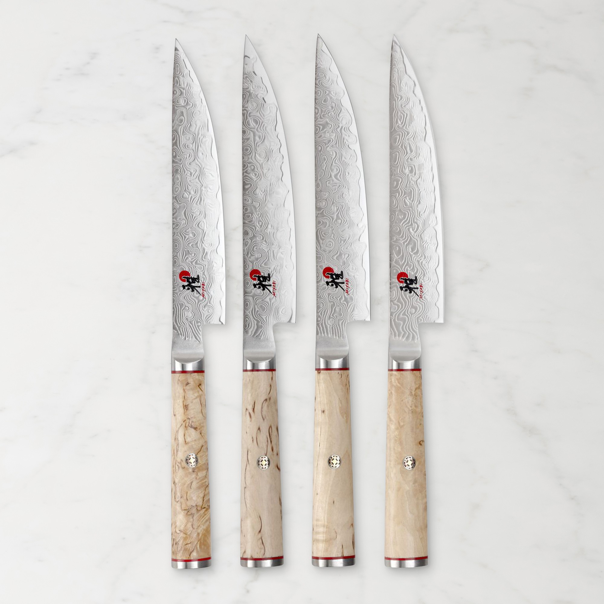 Miyabi Birchwood Steak Knives, Set of 4