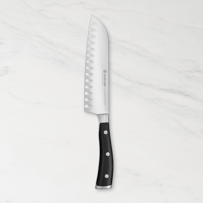 Wüsthof Classic Ikon Hollow-Edge Santoku Knife 7"