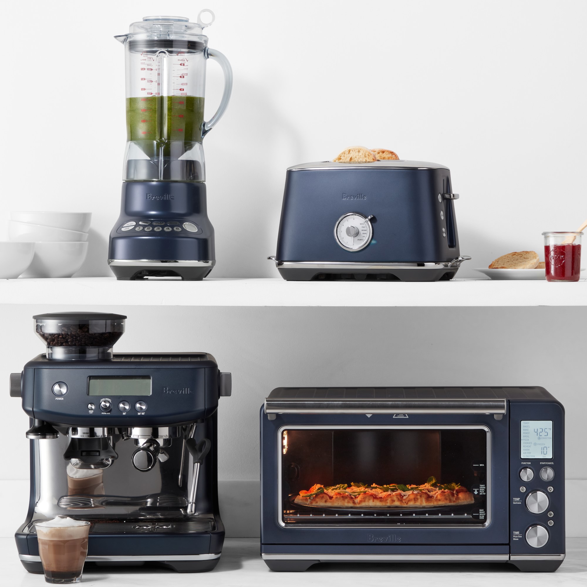 Breville Damson Blue Bundle