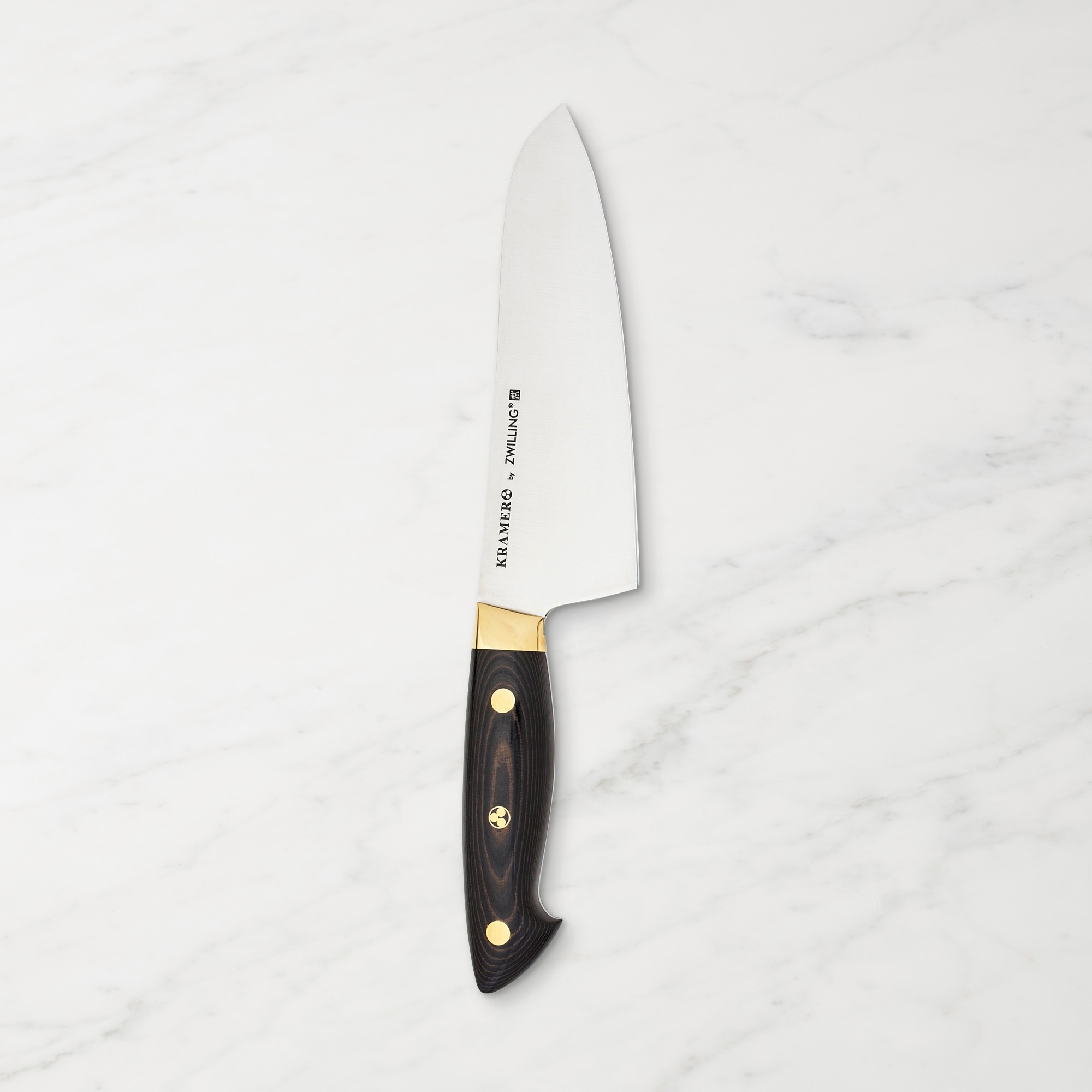 Zwilling Bob Kramer Carbon Steel Santoku Knife, 7"