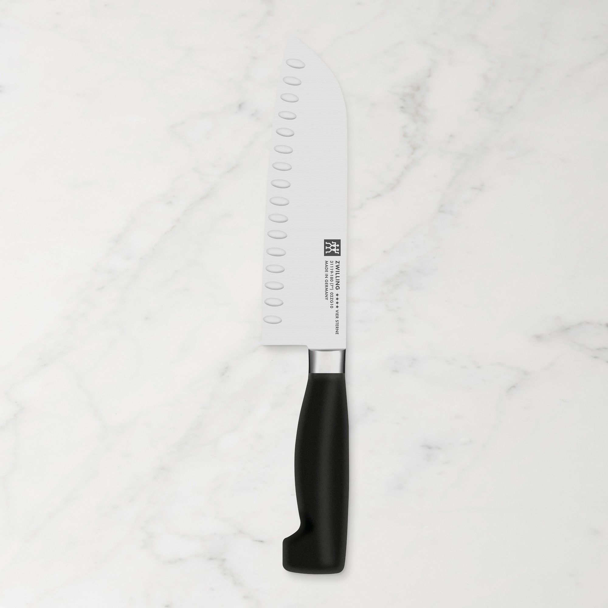 Zwilling Four Star Eco Santoku Knife, 7"