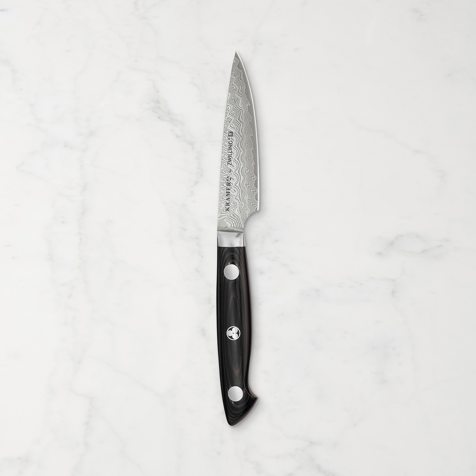 Zwilling Bob Kramer Damascus Steel Paring Knife, 3 1/2"