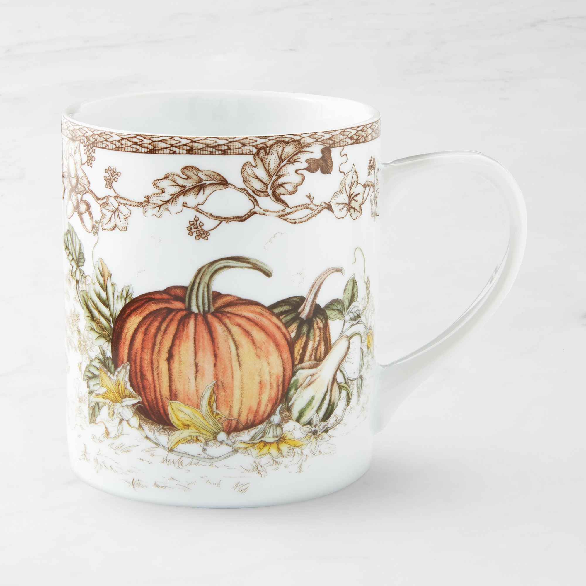 Plymouth Pumpkin Mugs, Set of 4