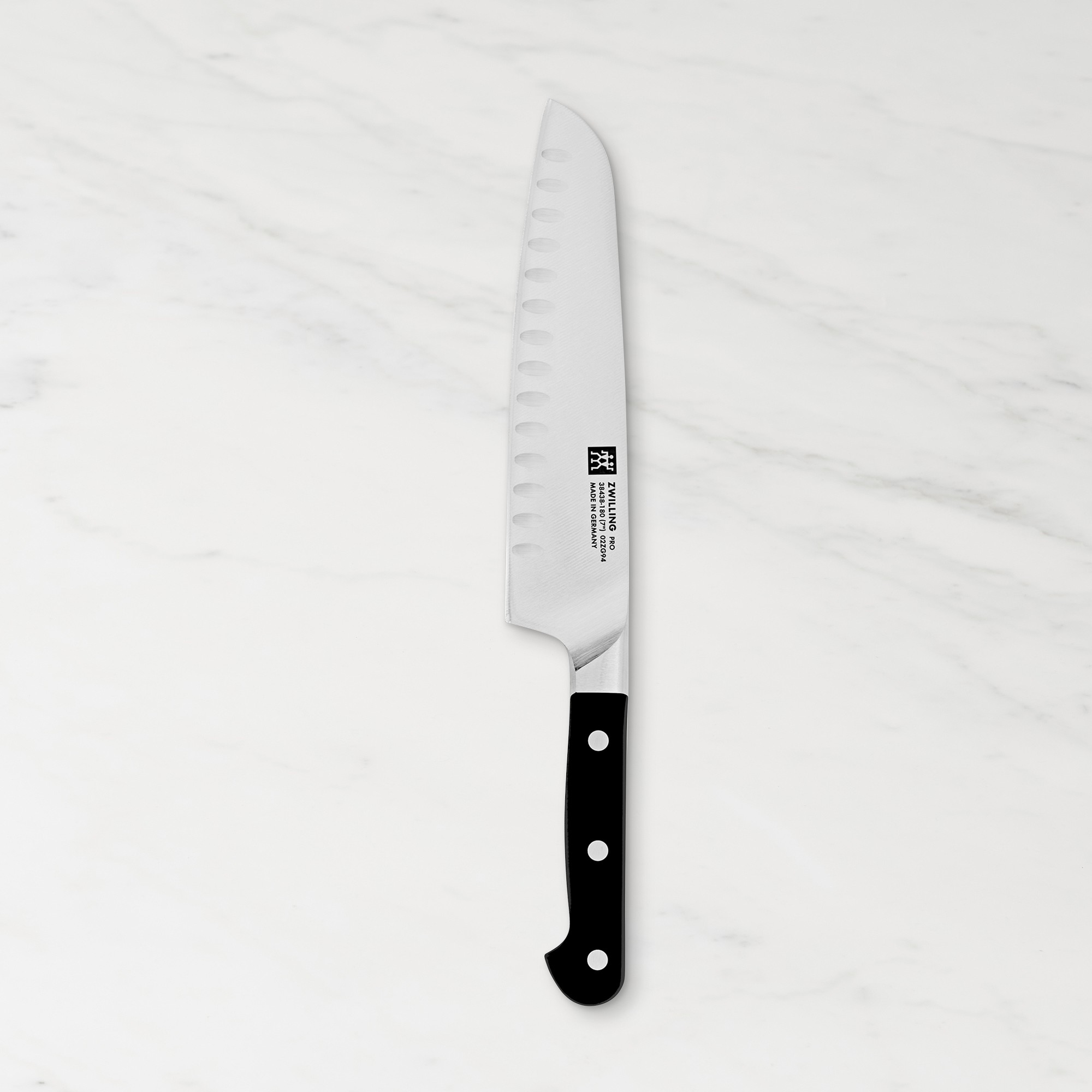 Zwilling Pro Slim Santoku Knife, 7"