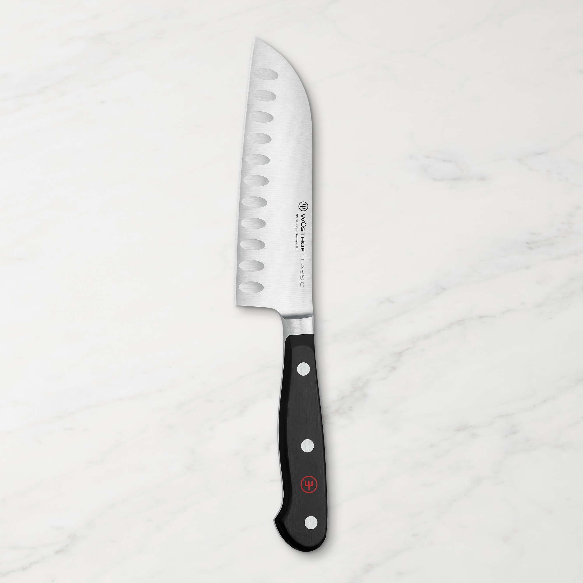 Wüsthof Classic Hollow-Edge Santoku Knife