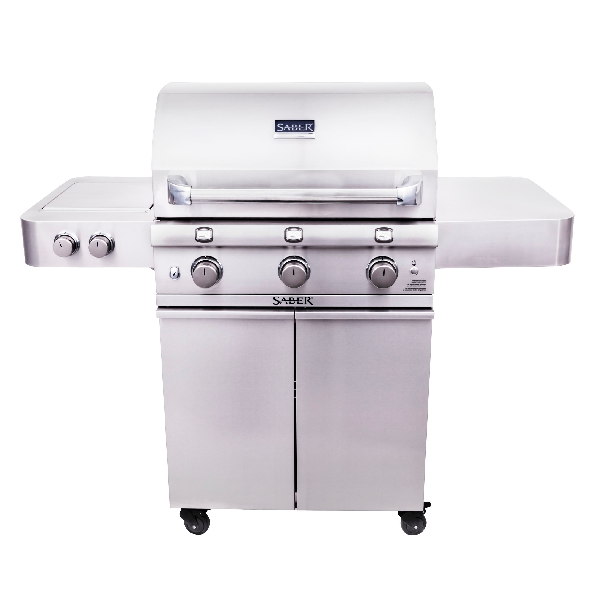 Saber Stainless Steel 500 3-Burner Gas Grill