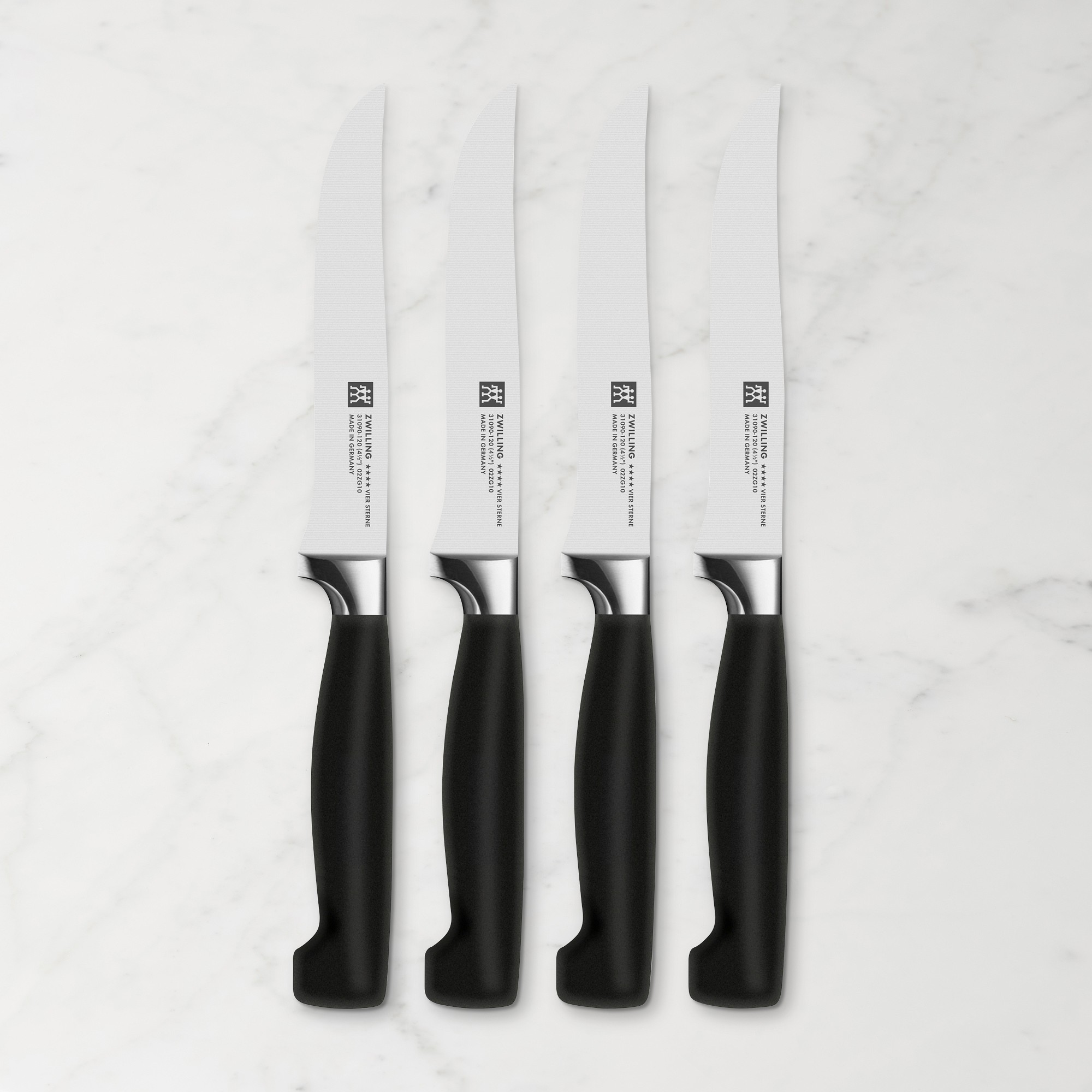 Zwilling Four Star Eco Steak Knives, Set of 4