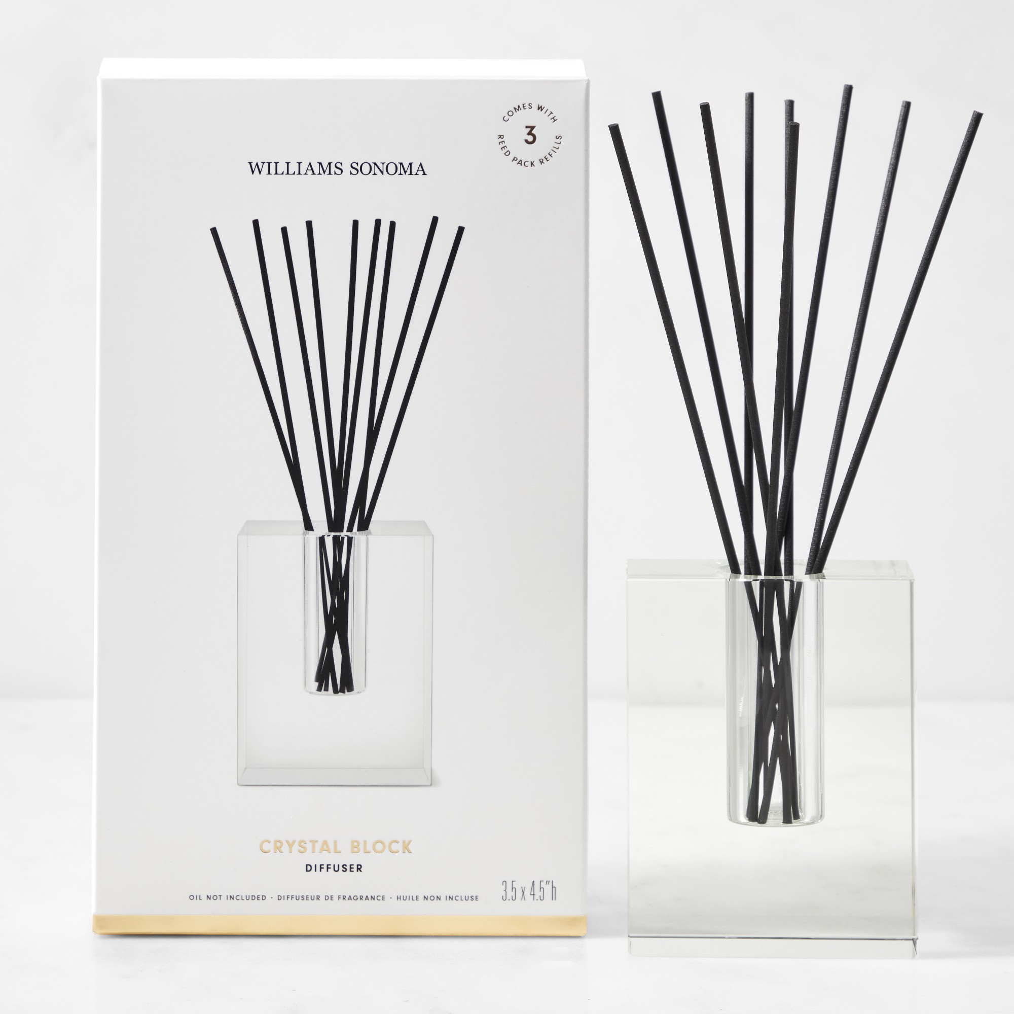 Williams Sonoma Crystal Block Diffuser