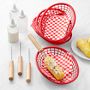 Williams Sonoma Skewer and Basket, Set of 4