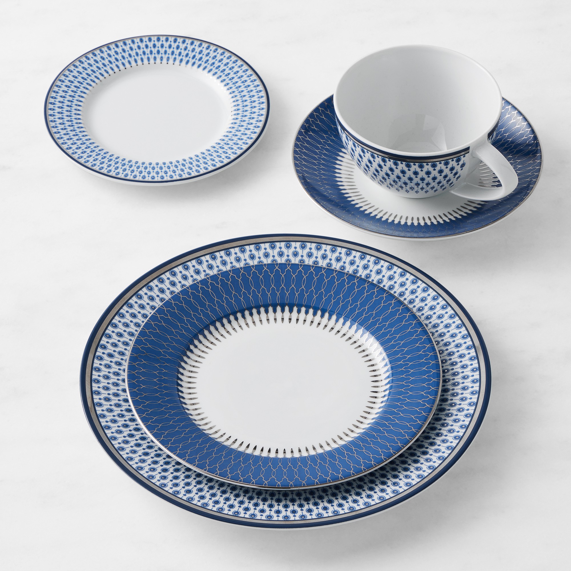 Williams Sonoma Regal 5-Piece Dinnerware Set