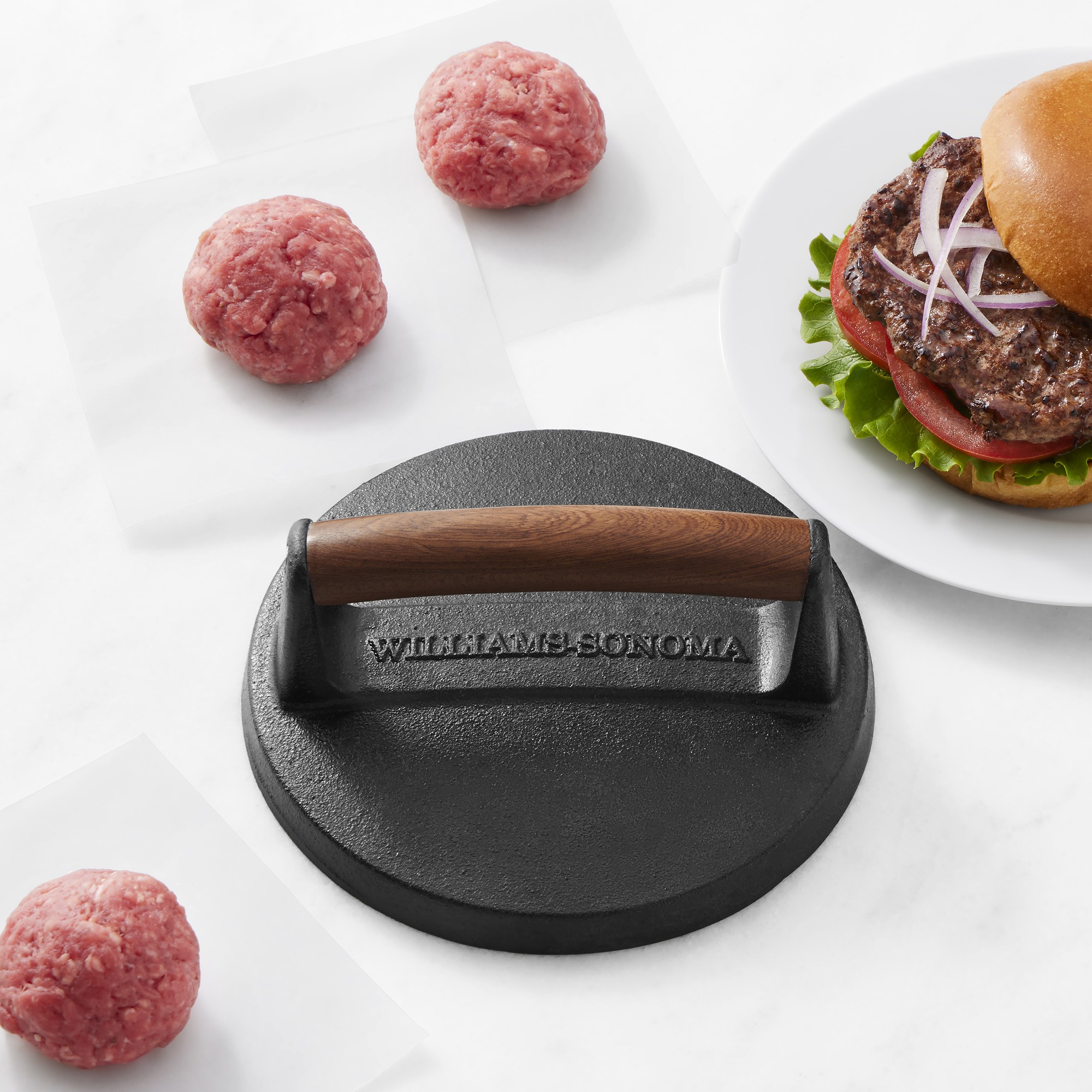 Williams Sonoma Smash Burger Press