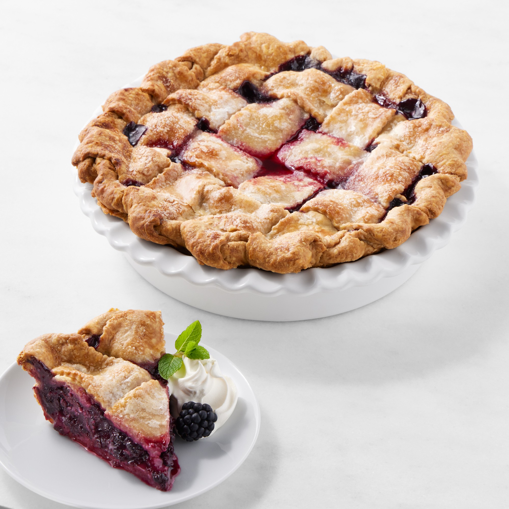 Blackberry Pie, Serves 8